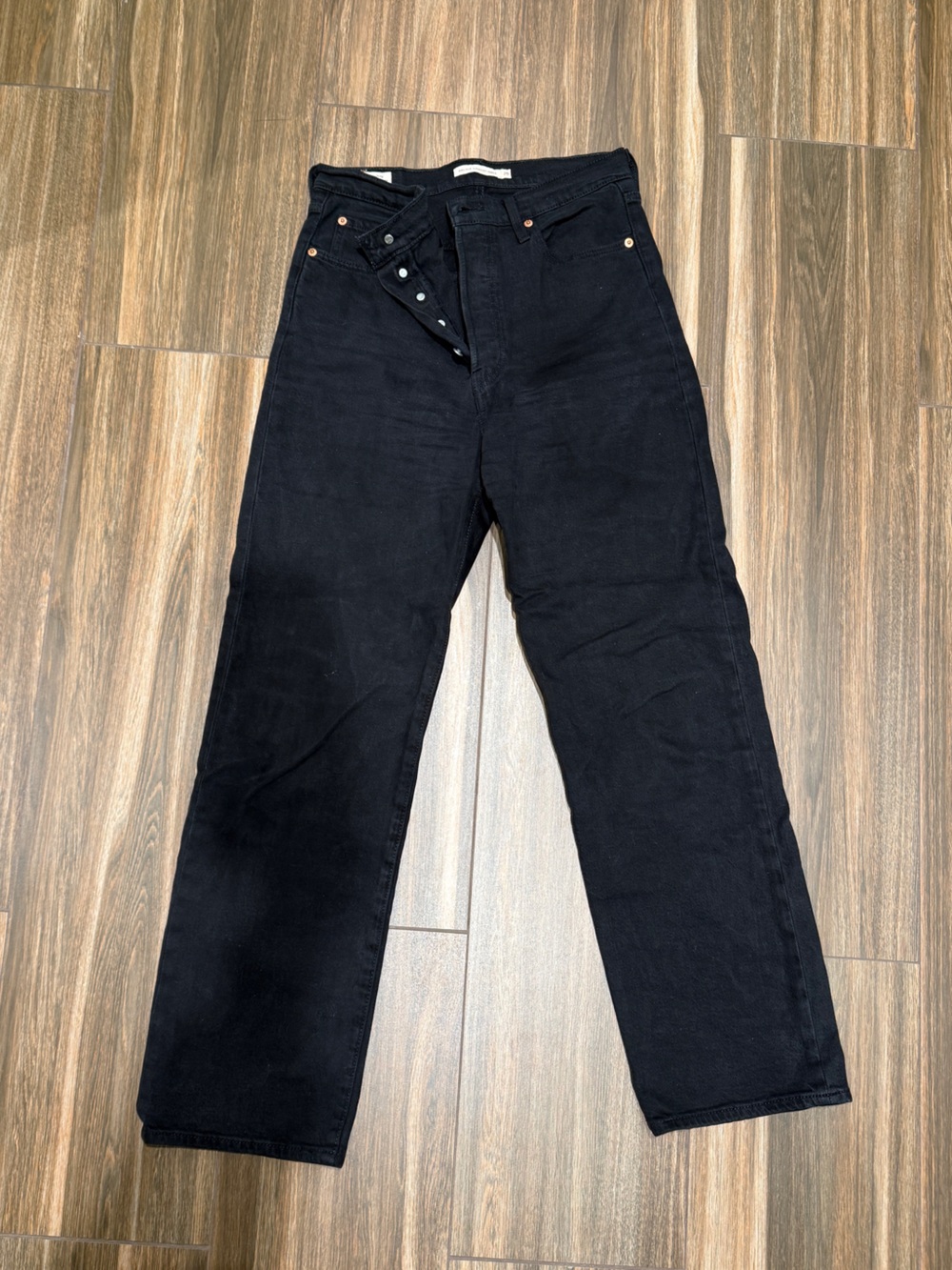 Levi’s Ribcage Straight leg jeans